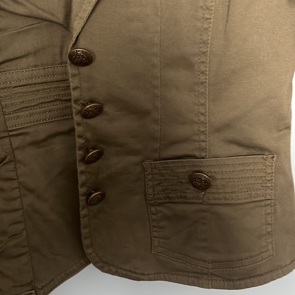 Super cute faded army green blazer, size small from Forever 21 - Picture 5 of 6